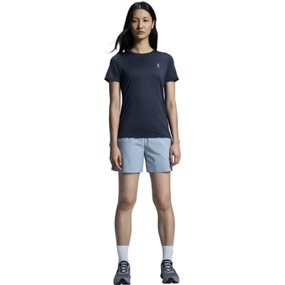 On 5 Core Shorts 1 W Chambray Maat: L | Korte Broeken Outlet | Dames | Blauw