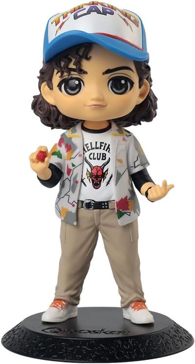 Dustin Figuur (13 cm) - Q Posket Verzamelfiguur - Stranger Things Collectie