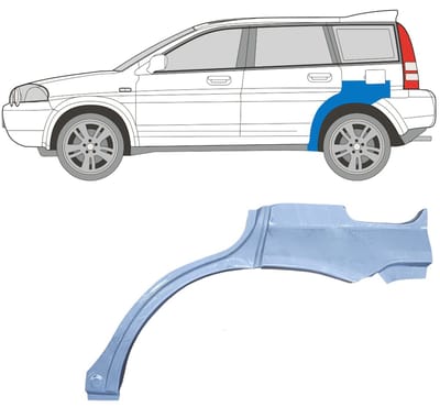 Reparatiepaneel achterspatbord voor Honda HR-V 1999-2006 / Links