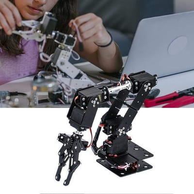 Analoge Stuurmechanisme, 6DOF Robot Mechanische Arm Klem Klauw Kit voor Manipulator en Industriële Robot Onderdelen