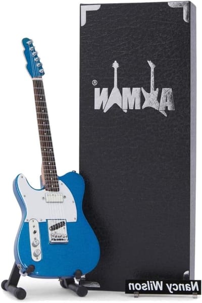 Miniatuur Gitaar Replica - Sier Gitaar Ornament - Muziek Geschenk - Handgemaakt Gedetailleerd - 10 Inch Hoog