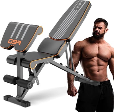 Verstelbare Gewichtsbank - Halterbank Krachttraining - Full Body Workout - Opvouwbaar en Snel Opbergbaar - 660 LBS Draagvermogen - Zwart