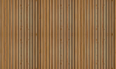 Zelfklevende vinyl muurbekleding op rol per meter - Muursticker voor hoofdbord - MODERNE HOUTEN LATTEN - 120x200cm