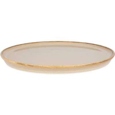 Bonna Dessertbord - Sand Hygge - Porselein - 16 cm - set van 6