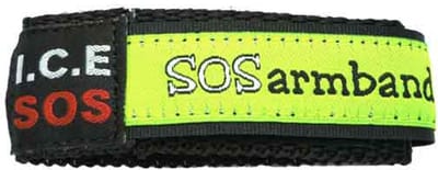 ICE SOS armband geel (LARGE) SOS armband ( 12 jaar en ouder) Geef hem cadeau aan je vriend of vriendin, vader of moeder. Altijd belangrijke vitale gegevens bij de hand. Superhandig bij het sporten, sportschool, sportvoeding, loopgroep, IDSOLUTION