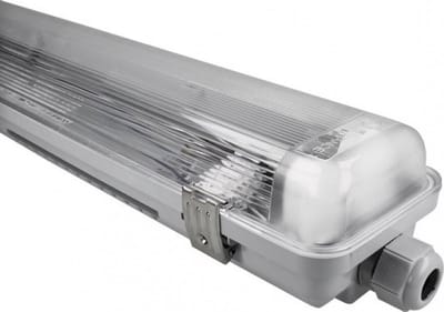 Ledvance - LED TL buis armatuur - 60cm - Waterdicht IP65 - voor dubbele LED TL buis