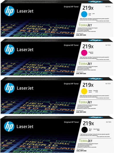 HP 219X - Originele LaserJet Tonercartridges - High Capacity - Black/Cyaan/Magenta/Geel - 4 Pack