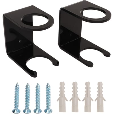 2 PCS Support Mural pour Balle de Baseball Acrylique Support Mural Râtelier Porte-Balle Étagère d'Exposition pour Balle de Baseball pour noir