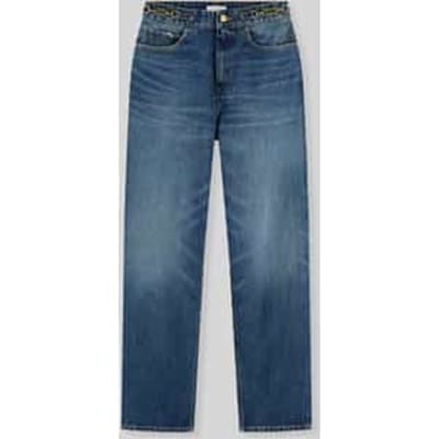 tapered fit jeans van puur katoen
