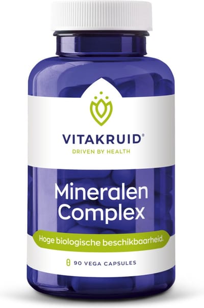 Vitakruid Mineralen Complex - 2 x 90 vegancapsules - Voordeelverpakking