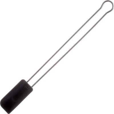 Rösle Spatula/dough scraper narrow 26 cm Steel/Black