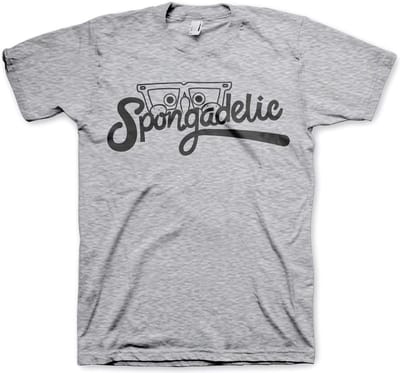 SpongeBob SquarePants Spongadelic T-shirt Heather-Grey