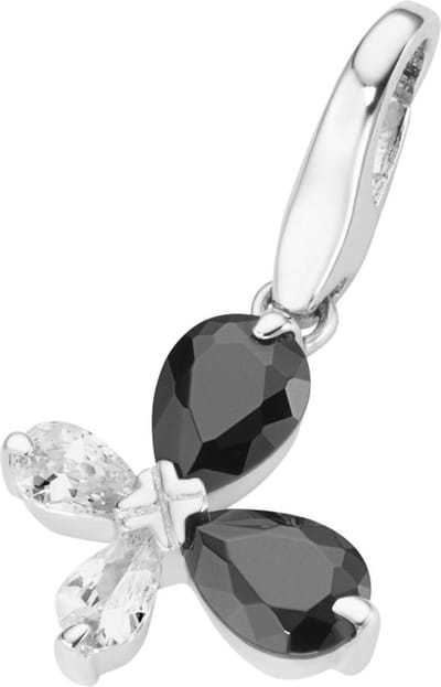 Bedel | charm | sterling zilver | vlinder | karabijn | hanger | Giorgio Martello