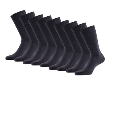 Morethansocks - Sokken - Unisex - Modal - 9 Pack - Maat 35 t/m 46 - Basis kleuren - Sokken heren - Sokken dames
