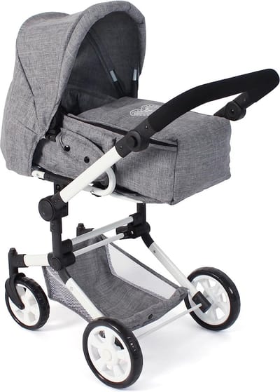 Bayer Chic 2000 - Combi-poppenwagen Jara - Grey Jeans
