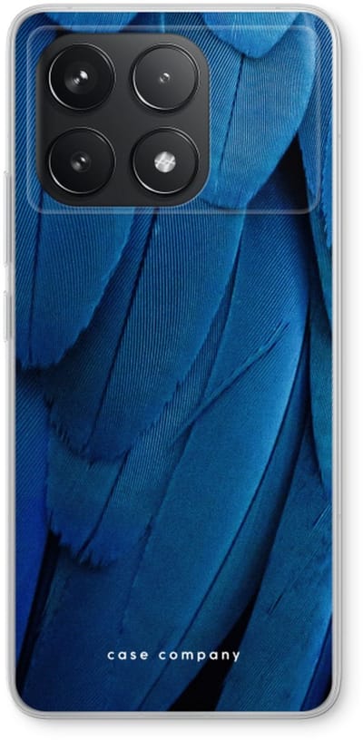 Case Company® - Hoesje geschikt voor Xiaomi Poco F6 Pro hoesje - Pauw - Soft Cover Telefoonhoesje - Bescherming aan alle Kanten en Schermrand
