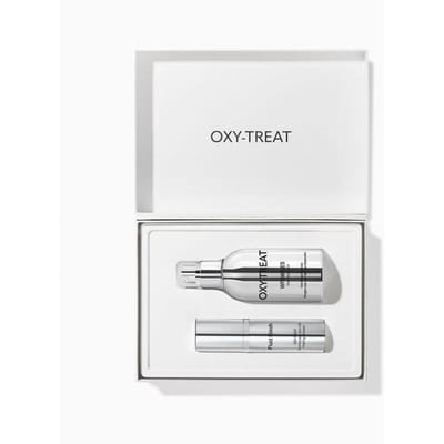 Ensemble Oxy-Treat Rides Labo Suisse: Oxy-Treat, Anti-Rides, Gel, Pour le Visage, 50 ml + Oxy-Treat, Anti-Rides, Émulsion, Pour le Visage, 15 ml