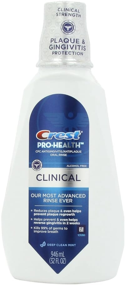 Pro-Health Clinical Mondhygiënevloeistof 946 ml - mondspoeling voor een frisse adem en mondhygiëne