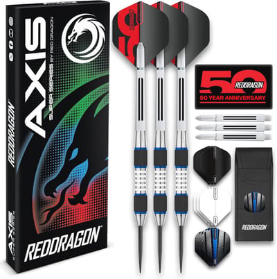 Professionele Dart Set 85% Tungsten - Staalpunt Darts 24g met Flights, Stengels en Etui