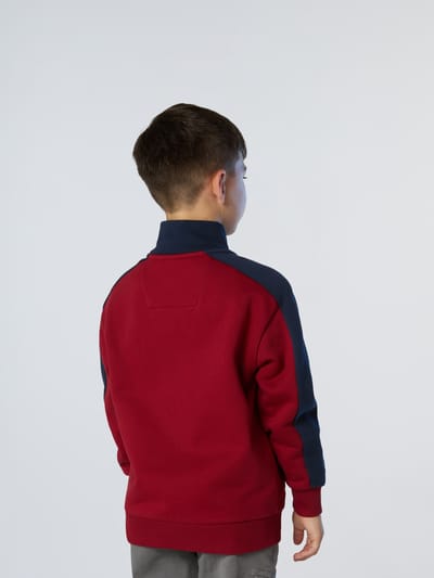 North Sails Sweatshirt Volledige ritssluiting met Amerikaanse vlag