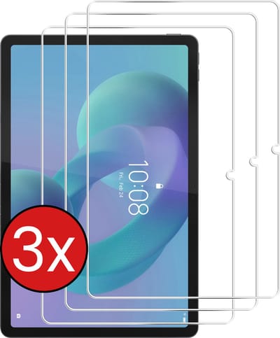 Screenprotector - 3 Stuks - Geschikt voor Lenovo Idea Tab - Extra Sterk - Beschermglas - Gehard Glas - Tempered Glass - Screen Protector