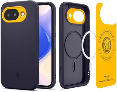 Spigen Nano Pop MagFit Hoesje Geschikt voor Google Pixel 10a - Back Cover Compatibel met MagSafe / Qi2 - Blauw