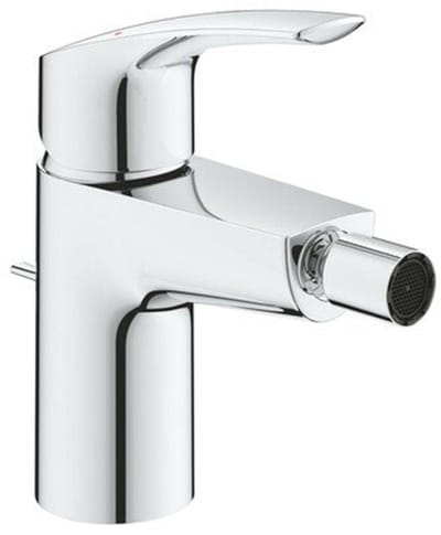 Grohe Eurosmart Bidetmengkraan - S-Size - eengatsmontage - met temperatuurbegrenzer - chroom