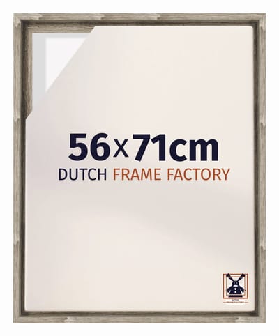 Baklijst 56x71 cm - Sonoma Eiken - Geschikt voor Canvasdoek - MDF Baklijst Lausanne