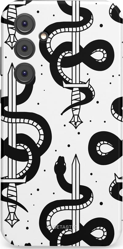 Casetastic Hoesje Geschikt voor Samsung A35 - Stijlvolle Beschermende Duo-layer Case - Sluipzwaard