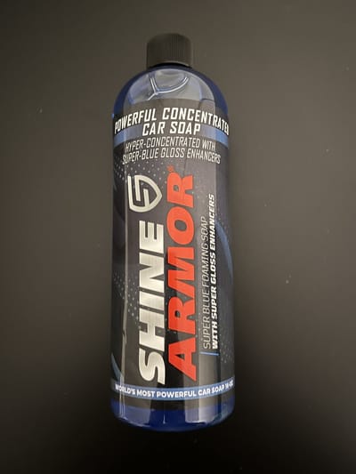 Ultra concentrated car wash soap