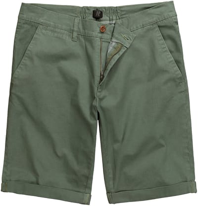JP 1880 - Heren - Chino-bermuda Buik-Fit Regular Fit - Grijs groen - Maat 70