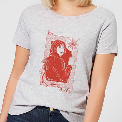 Fantastic Beasts Tina Goldstein dames t-shirt - Grijs - XS