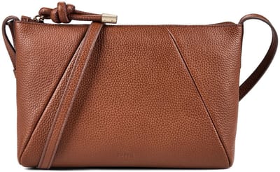 Fossil Willa Crossbody tas Leder 25.5 cm - Dames - medium brown
