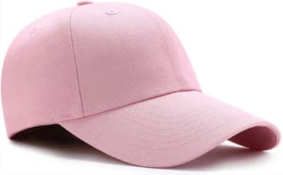 *** Baseball cap - 6 panelen - Lichtroze - Pet - Katoen - Baseballcap - Verstelbaar - Unisex - Petten - Cap van Heble® ***