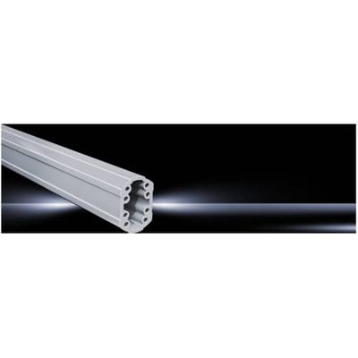 Rittal CP 6206.025 Draagprofiel Gesloten Aluminium Lichtgrijs (l x b x h) 250 x 59 x 85 mm 1 stuk(s) Piece