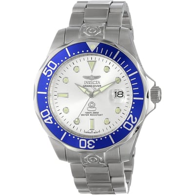 Invicta Grand Diver 3046 Herenhorloge - Automatisch Uurwerk - 47 mm