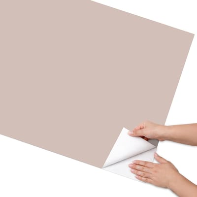 Coloray Meubel Wrap Folie - Roze Meubelfolie - 75x150 cm - Meubel Wrap Folie Beige roze - Plakfolie Meubels - Minimalist Meubelfolie - Decoratiefolie Zelfklevend - Slaapkamer decoratie - Achtergronden en patronen