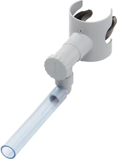 Soluvert Regenwatercollector - Aansluitset voor regentonnen op de regenpijp - Lichtgrijs
