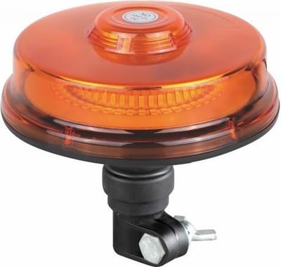 ORANJE dak zwaailicht - 48 LED - R10 / R65 - Beugel bevestiging