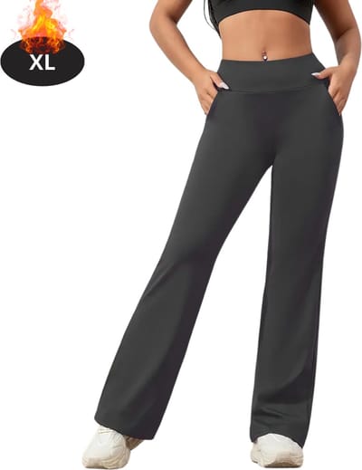 Livano Trainingsbroek Dames - Sportbroek - Trainingsbroek Lang - Trainingspak - Sportkleding - Donkergrijs - XL