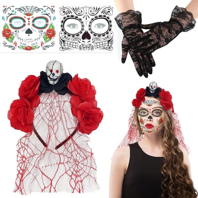 Solacis Halloween Decoratie - Haarband - Halloween versiering - Horror - Eng - Must have voor halloween!