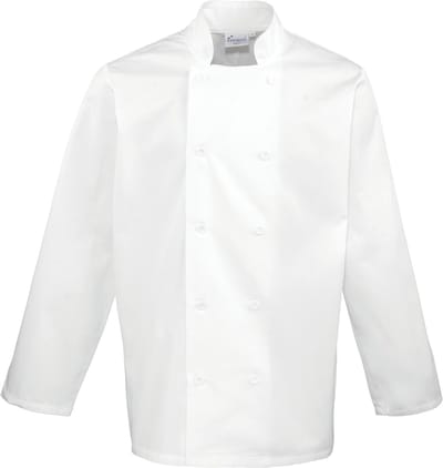 Schort/Tuniek/Werkblouse Unisex XXL Premier White 65% Polyester, 35% Katoen
