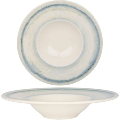 Bonna Pastabord - Rivus Line - Porselein - 28 cm (400cc) - set van 2