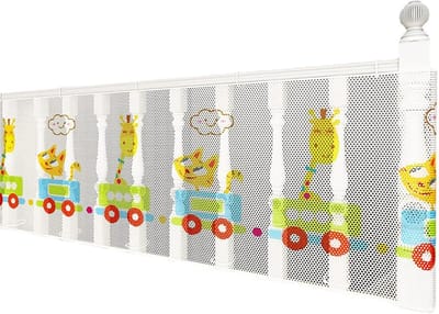 Trapbeschermingsnet - Veiligheidsnet - Kind Veiligheid - Cartoon Patroon - 6 Meter - Meerdere kleuren