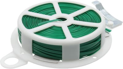 Spoel met 100 meter kunststof coating - Groen