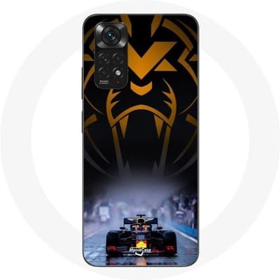 Coque - Formule 1 - Xiaomi Redmi Note 11 4G - Sebastian Vettel - Noir - Rigide noir