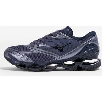 Mizuno Shoe S.l.wave Prophecy Ls Unisex Odysseygray/black/metallicg Maat: 38 | Hardloopschoenen Outlet | Unisex | Grijs