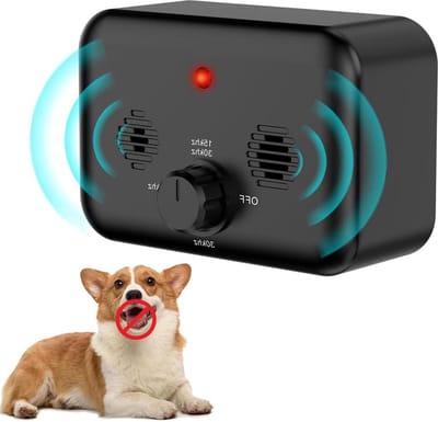 Ultrasoon Anti-Blafapparaat voor Honden - 3 Niveaus - Veilig en Effectief .