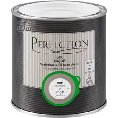 Perfection Buitenlak Ultradekkend - Zachtgrijs - Mat - 375ml