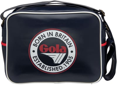 Gola Schoudertas Redford Classic Navy / White / Deep Red Donkerblauw